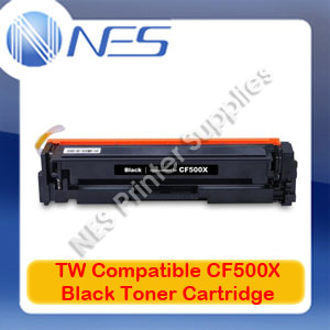 TW Compatible #202X BLACK High Yield Toner Cart for HP M254dw/M280nw [CF500X]